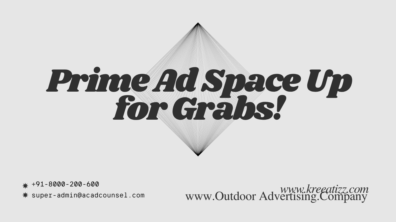 Image illustrating an advertisement banner where prime ad space up for grabs